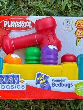Playskool Poundin' Bedbugs Toy - Red, Purple, Green, Orange, Yellow